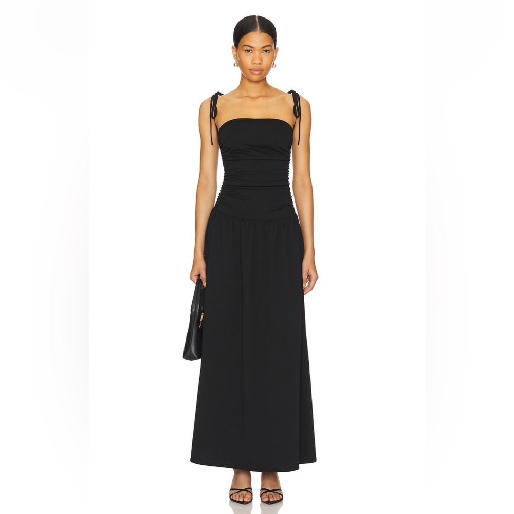 NWT ALL THE WAYS Orelia Maxi Dress in Black